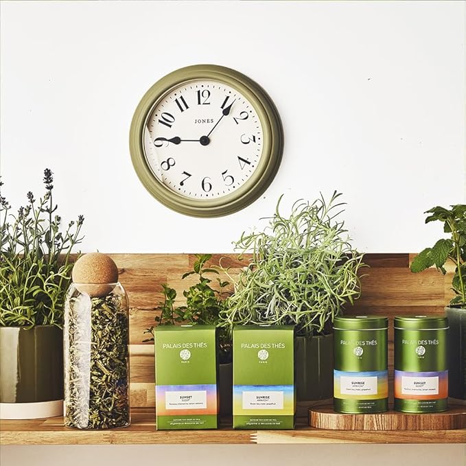 Palais des Thés - Sunset Sleep - Caffeine-Free Rooibos Tea, Chamomile & Lemon Verbena - Premium Tea Bags, Serves 20 Cups