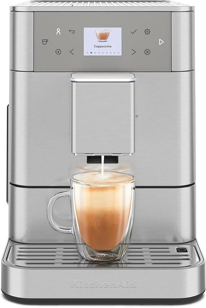 KitchenAid Fully Automatic Espresso Machine KF6, KES8556SX, Stainless Steel