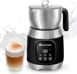 Load image into Gallery viewer, Maestri House Milk Frother, Variable Temp and Froth Thickness DualFro 600 Milk Frother Steamer, 21OZ Smart Touch Control Milk Warmer, Dishwasher Safe, Memory Function for Latte&amp;Hot Chocolate (Black)