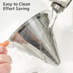 Load image into Gallery viewer, Pour Over Coffee Dripper, Paperless Pour Over Coffee Filter, Reusable Pour Over Coffee Maker Set, Dual-Layer Stainless Steel Cone Filter, Detachable Dripper Stand, Single Cup Brewer 1-4 Cup