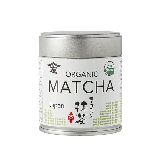 TOMOSAN Japanese Organic Matcha - Authentically Japanese Uji Kyoto Origin, Traditional Stone Milled Green Tea Powder, 30g/1.06oz