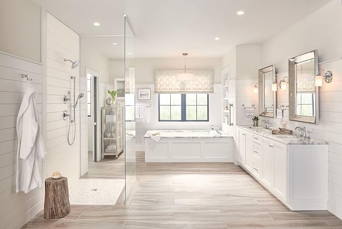 Moen YG6424CH Bathroom Safety 24-Inch Stainless Steel Traditional Bathroom Grab Bar, Chrome