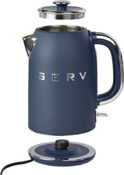 Servappetit Electric Retro Serv Kettle Navy Blue