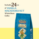 Load image into Gallery viewer, Kauai Coffee Whole Bean Coffee – Smooth, Non-Bitter Medium Roast Pure Arabica – Sweet Aroma, Hint of Nuttiness – Grown on Hawaii's Largest Coffee Farm – Vanilla Macadamia Nut, 1 Pack of 24oz