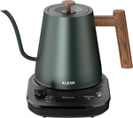 Load image into Gallery viewer, KLEAH Gooseneck Electric Kettle with Temperature Control - 0.8L Automatic Shut Off Tea &amp; Coffee Kettle, Hot Water Boiler Pour Over Coffee Kettle, 1200W Quick Heating Keep Warm, Green