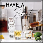 Load image into Gallery viewer, Vikko 1 Ounce Shot Glasses: Set of 12 Small Liquor and Spirit Glasses - Durable Tequila Bar Glasses For Alcohol and Espresso Shots - 12 Piece Mini Shooter Glass Set (Maracco)