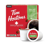 Load image into Gallery viewer, Tim Hortons Decaf, Medium Roast Coffee, Single-Serve K-Cup Pods Compatible with Keurig Brewers, 32ct K-Cups, Red