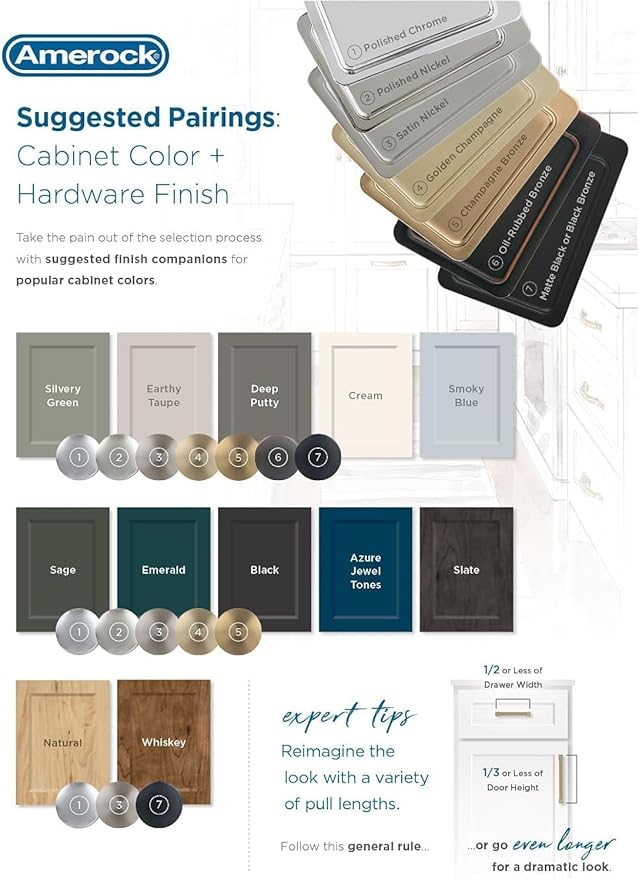 Amerock BH36022MB | Matte Black Towel Ring | 5-3/4 in (146 mm) Length Towel Holder | Mulholland | Hand Towel Holder for Bathroom Wall | Small Kitchen | Bath Accessories