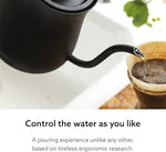 Load image into Gallery viewer, BALMUDA The Kettle | Electric Gooseneck Kettle | Lightweight | Stainless Steel | 0.6L (20fl oz) Capacity | Neon Light Indicator | Perfect for Tea and Coffee | US Version | Black