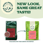 Load image into Gallery viewer, Worldwide Botanicals Organic Hibiscus Tea – 1 lb, Loose Leaf, Cut and Sifted – 100% Egyptian Hibiscus sabdariffa AKA Karkade, Roselle, Sorrel, Zobo, Flor de Jamaica, 1 Pound Bag