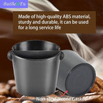 Load image into Gallery viewer, 5 Inch Coffee Knock Box Shock-Absorbent Durable Barista Style Knock Box With Removable Knock Bar and Non-Slip Base Gift (S-Black)