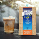 Load image into Gallery viewer, Plantation Blue 100% Blue Mountain Coffee, Dark Roast, Whole Bean, Premium Jamaican Coffee, 12oz