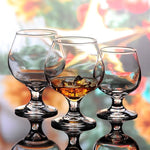 Load image into Gallery viewer, Shot Glasses - 6pc Set, 8.8oz Clear Cute Glass Snifters Perfect for Tasting Brandy