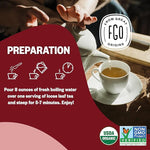 Load image into Gallery viewer, FGO Organic Red Raspberry Loose Leaf Herbal Tea, Cut and Sifted, Caffeine Free, 16oz Bulk Resealable Pouch, Packaging May Vary (Pack of 1)