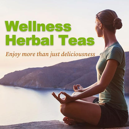 FullChea - Senna Tea, 50 Teabags, 1.5g/bag - Naturally Senna Leaf Tea for Constipation - Non-GMO - Caffeine-free - Support Digestion & Boost Immune System