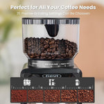 Load image into Gallery viewer, Gevi Coffee Grinder Electric,Coffee Bean Grinder with 35 Grind Settings for Espresso,Drip,French Press,Burr Coffee Grinder for Home Use,Anti-static Design,Black