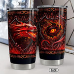 Load image into Gallery viewer, SANDJEST Dragon Tumbler 20oz Stainless Steel Insulated Coffee Travel Mug Cup for Men Dragon Gifts for Birthday Christmas Fathers Day