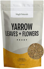 Load image into Gallery viewer, MagJo Naturals Yarrow Leaf &amp; Flower, Dried, Cut and Sifted Achillea millefolium (4 oz)