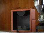 Load image into Gallery viewer, Rosewood Espresso Knock Box – Portafilter Tamping Stand with Shock-Absorbing Bar &amp; Non-Slip Design | Premium Dump Bin for Home Barista Stations
