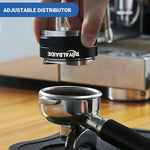 Load image into Gallery viewer, 58mm Coffee Distributor and Tamper, Dual Head Coffee Leveler Fits Ideal Tools for Portafilter,Adjustable Depth Detachable Professional Espresso Hand Tampers