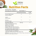 Load image into Gallery viewer, FreshDrinkUS, Premium 40 Tea Bags Daily Rescue Lemon Ginger Tea - 9 Superherbs – 100% Natural Ingredients, Tea Mix for Wellness Boost - Shelf-Stable, Caffeine-Free, Sugar-Free, Vegan