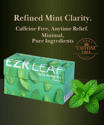 Load image into Gallery viewer, EZR Leaf Mint Herbal Tea, Caffeine Free Decaf, Pyramid Tea Bags 20 Counts 2.1 Once German Peppermint, Lemongrass, Licorice Blend for Relaxation, After-Meal, Bedtime