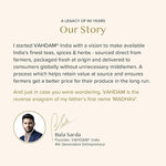 Load image into Gallery viewer, VAHDAM, Turmeric Saffron Herbal Tea Loose Leaf 100g (50 Cups, 3.5oz) Blend Of Turmeric Tea, Saffron Tea &amp; Fresh Spices | Whole Loose-Leaf Tisane | Vacuum Sealed for Freshness