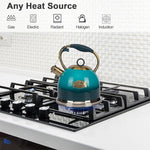 Load image into Gallery viewer, Tea Kettle -3.0 Quart Tea Kettles Stovetop Whistling Teapot Stainless Steel Tea Pots for Stove Top Whistle Tea Pot