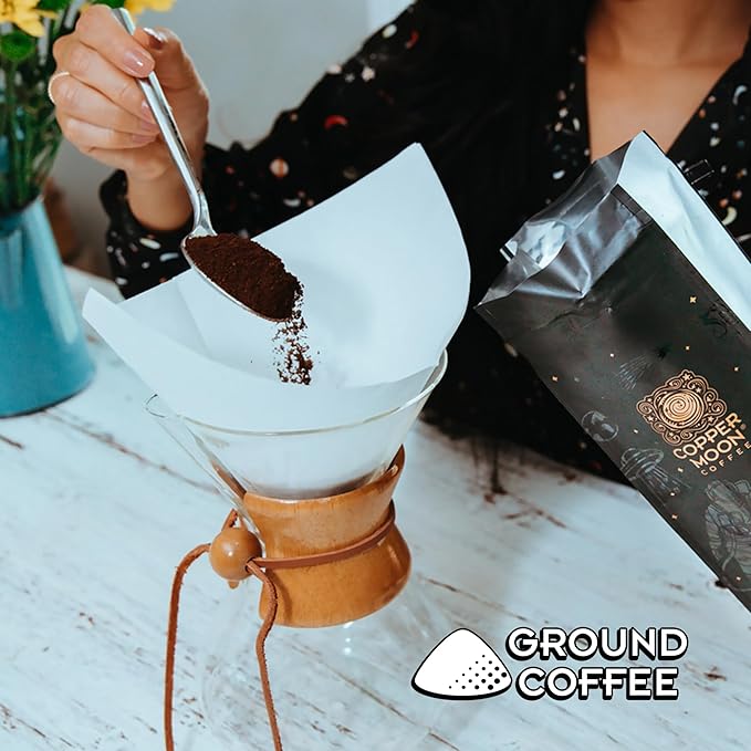 Copper Moon Ground Coffee, Medium Roast, Cold Brew Special Blend, 32 Oz
