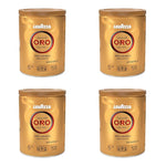 Load image into Gallery viewer, Lavazza Qualità Oro Ground Coffee, Medium Roast, 100% Arabica, 8.8 oz Tin (Pack of 4)