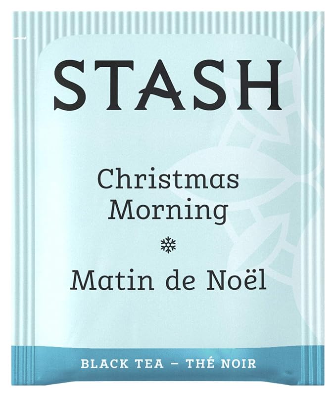 Stash Tea Christmas Morning Black Tea, Box of 100 Tea Bags