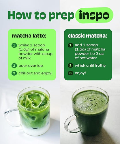 MATCHA DNA Certified Organic Matcha Green Tea Powder (16 oz TIN CAN)