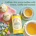 Load image into Gallery viewer, The Republic of Tea Lemon Chiffon Cuppa Cake Tea, 36 Tea Bags, Decadent Herbal Green Rooibos Tea
