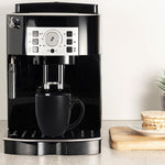 Load image into Gallery viewer, 16 OZ Black Stoneware Mugs Set of 6, Large Ceramic Coffee Cups with Handle, Porcelain Mugs for Latte, Milk, Tea and Juice