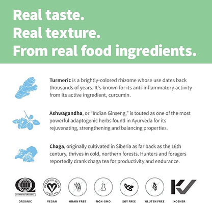 Sprout Living, Epic Protein, Plant Based Protein & Superfoods Powder, Real Sport | 24 Grams Organic Protein Powder, Recovery, Vegan, Non Dairy, Non-GMO, Gluten Free, Low Sugar (1 Pound, 12 Servings)