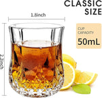 Load image into Gallery viewer, 1.7 OZ Crystal Shot Glasses Set, Heavy Base Cordial Glasses | Tequila Glasses (16)