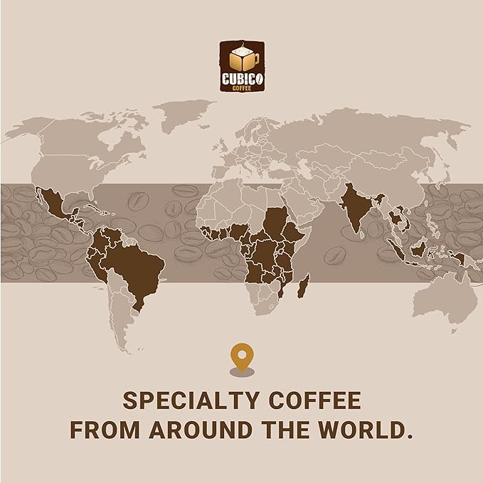 Costa Rican Coffee, Ground Coffee, Premium Costa Rica Tarrazu Single Origin Fresh Roasted Ground Coffee | Cubico Coffee | 12 Ounce Bag