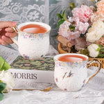 Load image into Gallery viewer, KAMMAK Coffee Mugs Ceramic Espresso Cups 16oz Porcelain Tea Cups Set of 2 Large Cappuccino Mugs with Handle Demitasse Mug for Hot Cocoa, Latte, Breakfast Cereal, Americano (Colorful)