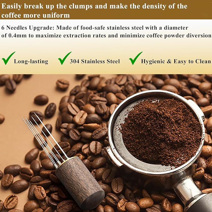 Espresso Accessories Kit 51mm Tamper: 51mm Espresso Tamper Set Barista Tools Including Coffee Tamper, Milk Frother Cup, WDT Tool Espresso Tools, Tamper Mat, Latte Pen, Coffee Spoon, Coffee Stencils