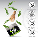 Load image into Gallery viewer, DoMatcha, Organic Summer Harvest Matcha Powder, Authentic Japanese Green Tea, Latte Grade, 2.82 oz