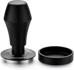 Load image into Gallery viewer, Normcore Coffee Tamper 57mm, Spring-loaded Tamper V4, Barista Espresso Tamper Flat Base with 15lb / 25lb / 30lbs Springs, Anodized Aluminum Handle and Stand, Fits Ascaso Lelit 57mm portafilters