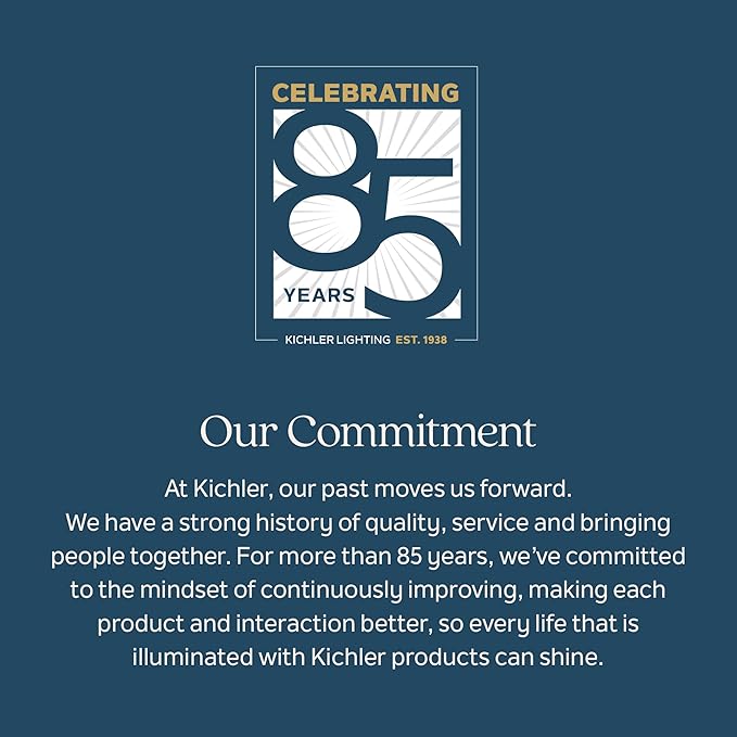 Kichler Brinley 24" Vanity Light in Brushed Nickel, 3-Light Farmhouse Bathroom Vanity Light with Clear Glass, (24" W x 10" H), 45689NI