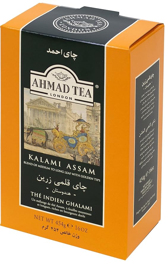Ahmad Tea London Kalami Assam Loose Tea, 16 Ounce