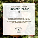 Load image into Gallery viewer, The Bean Organic Coffee Company Peppermint Mocha, Medium Roast, Whole Bean Coffee, 80 Ounce Bag