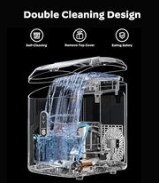 Nugget Ice Maker Countertop, Silonn Chewable Pellet Ice Machine with Self-Cleanin Function, 33lbs/24H Portable Ice Makers for Home Kitchen Officce, Stainless Steel
