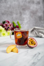 Load image into Gallery viewer, Ahmad Tea Black Tea, Peach And Passion Fruit Teabags, 20 ct (Pack Of 6) - Caffeinated And Sugar-Free