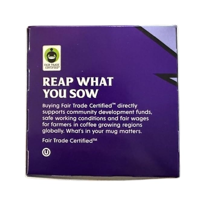 Death Wish Coffee, Espresso Roast Single Serve Coffee Pods - Fair Trade and Organic (10 Count)