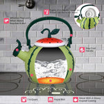 Load image into Gallery viewer, Whistling Tea Kettle for Stove Top Enamel on Steel Teakettle, Supreme Housewares Watermelon Design Teapot Water Kettle Cute Kitchen Accessories Teteras (1.6 Quart, Watermelon)
