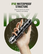 Load image into Gallery viewer, Maestri House Rechargeable Milk Frother with Stand, LunaFro Handheld Electric Foam Maker Waterproof Detachable Stainless Steel Whisk Drink Mixer Foamer for Lattes, Cappuccino