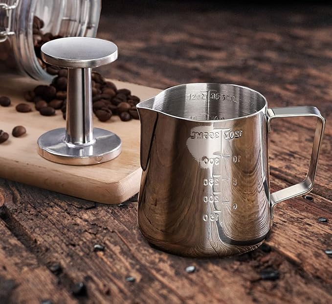 Dual-Sided Espresso Hand Tamper 51mm and 58mm Dual Ended Tamper Coffee Ground Press Barista Tool for Portafilter Machine